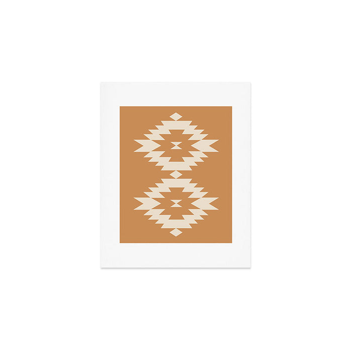 Southwestern Minimalism - Desert Orange Art Print Gallery Image 1