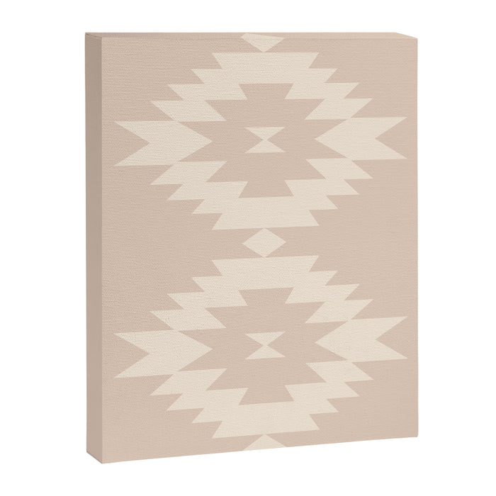 Southwestern Minimalism - Neutral Pink Canvas Print Gallery Image 1