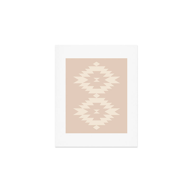 Southwestern Minimalism - Neutral Pink Art Print Gallery Image 1