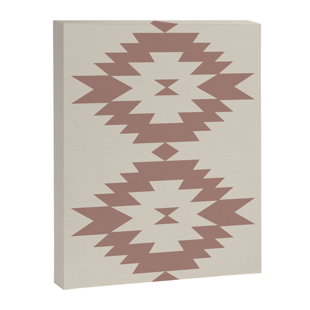Southwestern Minimalism - Neutral Rose Beige Canvas Print Gallery Image 8