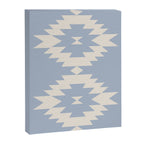Southwestern Minimalism - Sky Blue Canvas Print Gallery Image 8