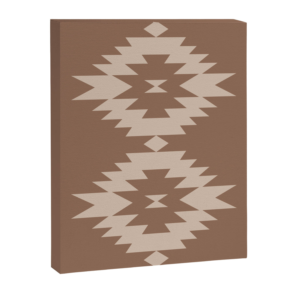 Southwestern Minimalism XXV - Coffee Creme Canvas Print Gallery Image 6