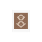 Southwestern Minimalism XXV - Coffee Creme Art Print Gallery Image 1