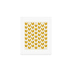 Spring Tulips II Yellow Mid Century Flowers Art Print Gallery Image 1