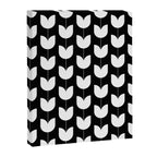 Spring Tulips IV Black and White Mid Century Flowers Canvas Print Gallery Image 8