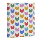 Spring Tulips IX Bright Rainbow Mid Century Flowers Canvas Print Gallery Image 8