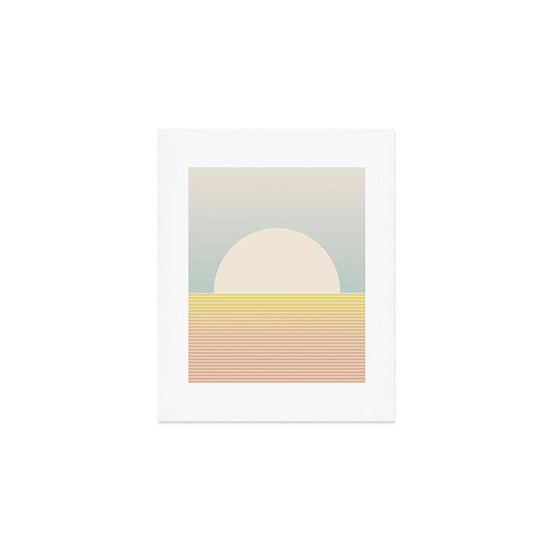 Sunrise / Sunset Abstract Gradient I Art Print Gallery Image 1