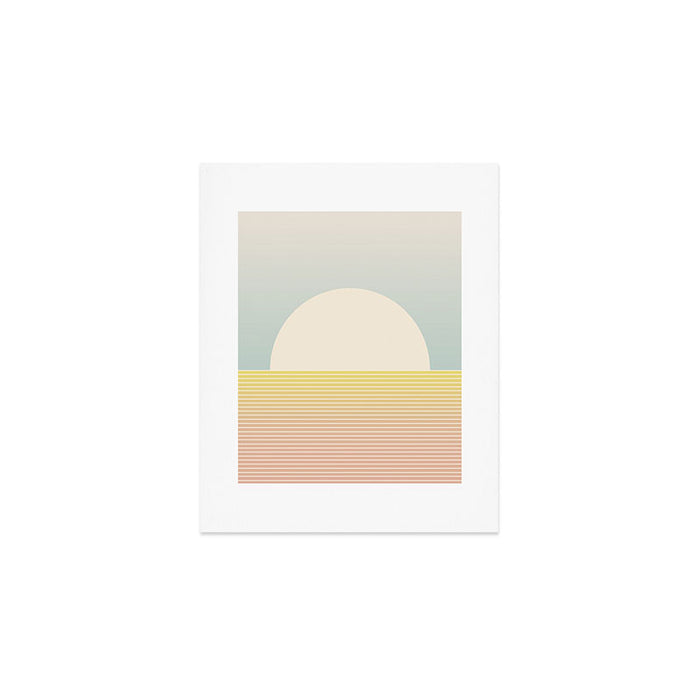 Sunrise / Sunset Abstract Gradient I Art Print Gallery Image 1
