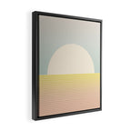 Sunrise / Sunset Abstract Gradient I Framed Canvas Print Gallery Image 2
