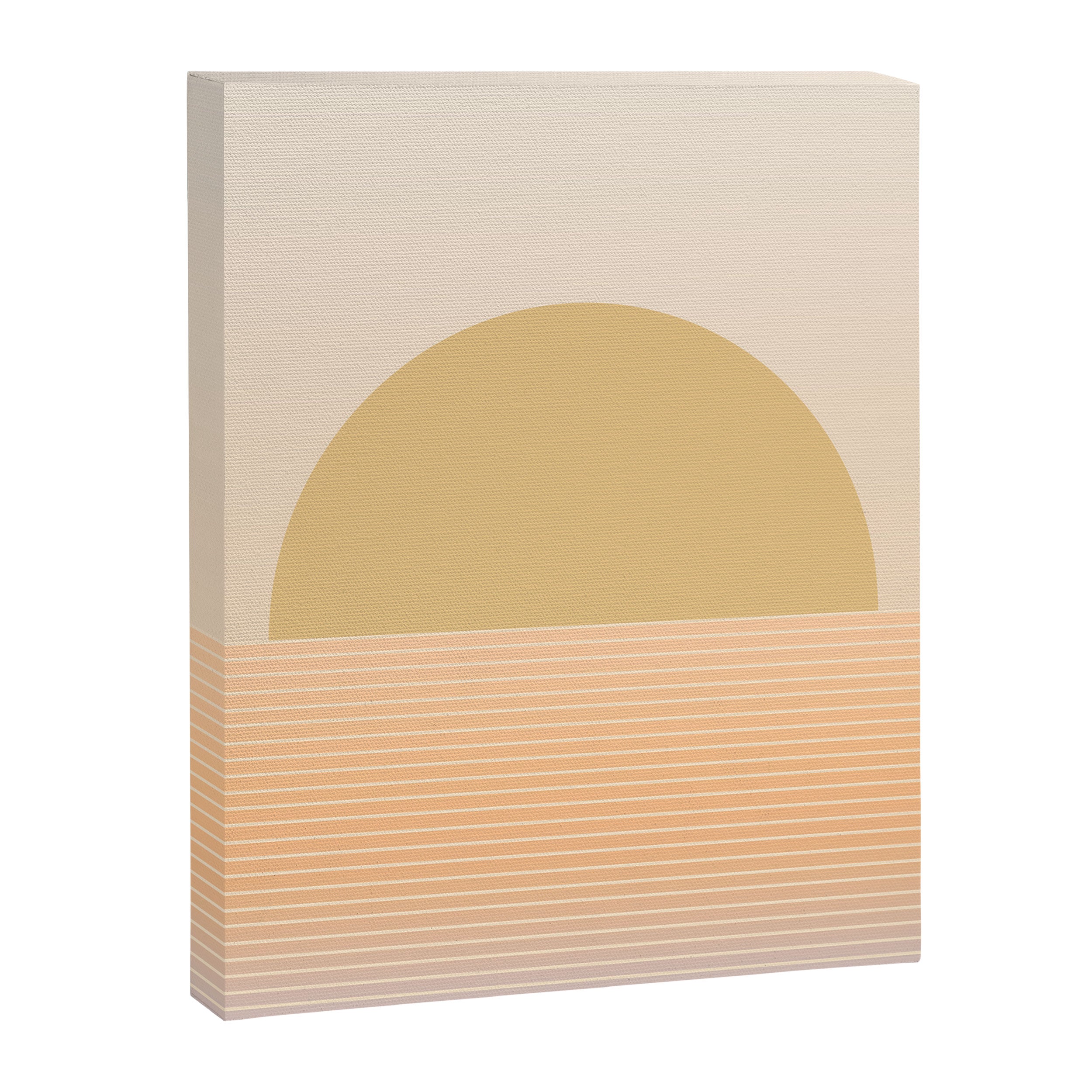 Sunrise / Sunset Abstract Gradient III Canvas Print Gallery Image 6