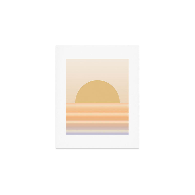 Sunrise / Sunset Abstract Gradient III Art Print Gallery Image 1
