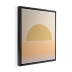 Sunrise / Sunset Abstract Gradient III Framed Canvas Print Gallery Image 2