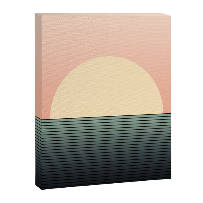 Sunrise / Sunset Abstract Gradient IV Canvas Print Gallery Image 1