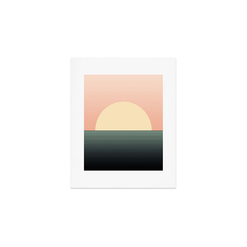 Sunrise / Sunset Abstract Gradient IV Art Print Gallery Image 1