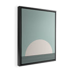 Sunrise / Sunset IX Framed Canvas Print Gallery Image 2