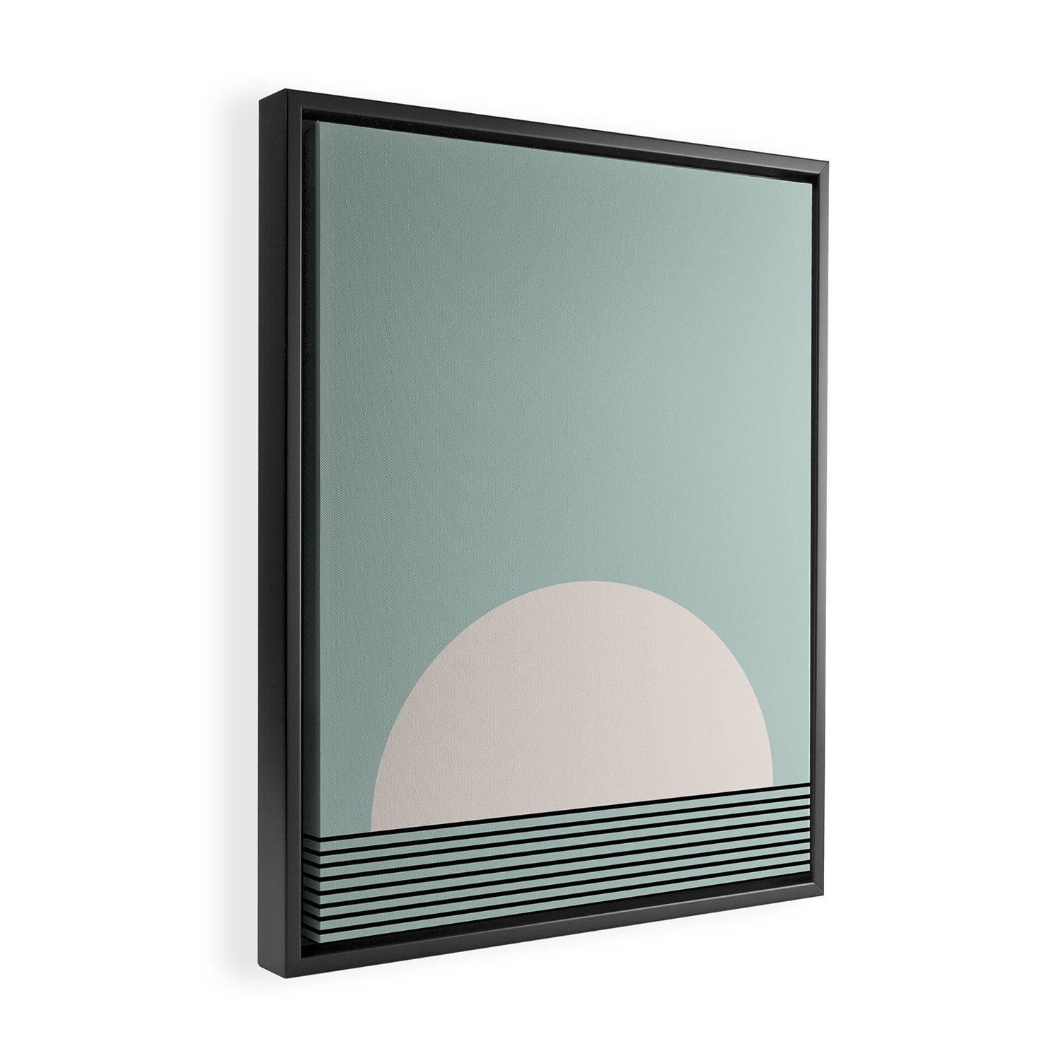 Sunrise / Sunset IX Framed Canvas Print Gallery Image 2