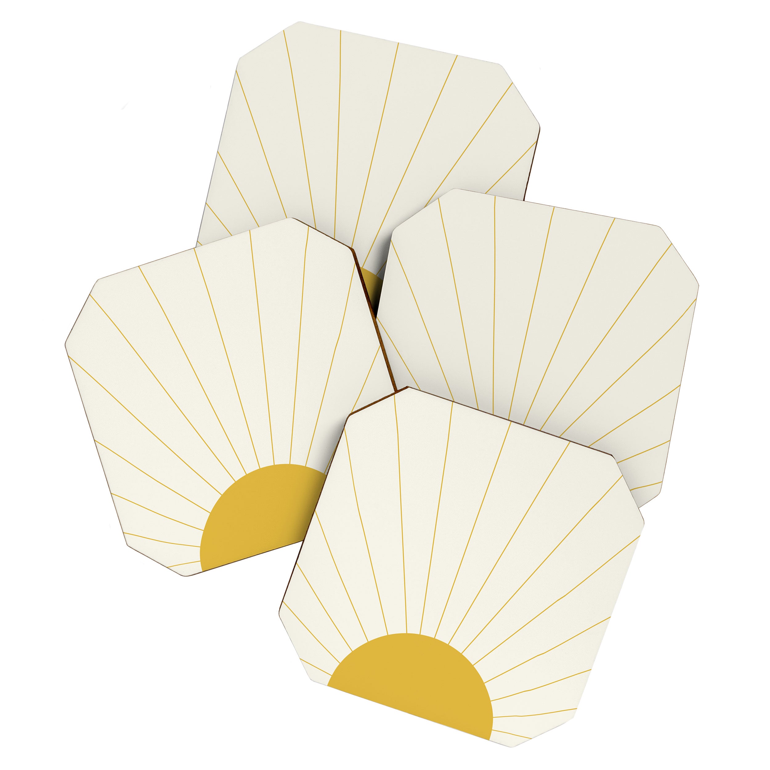 Sunrise / Sunset Minimalism Coaster Gallery Image 1