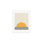 Sunrise / Sunset VI - Yellow & Black Art Print Gallery Image 1