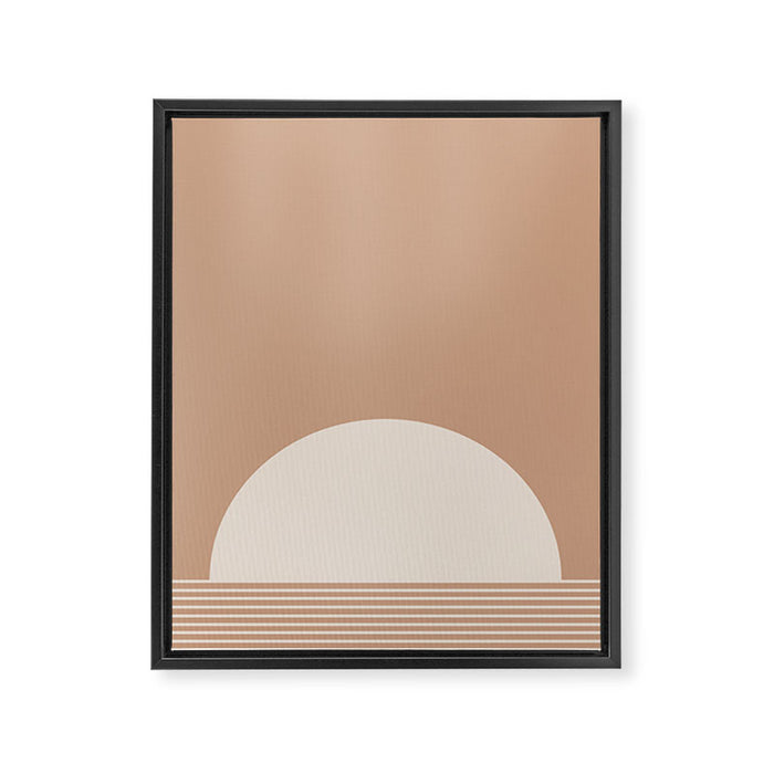 Sunrise / Sunset X Framed Canvas Print Gallery Image 1