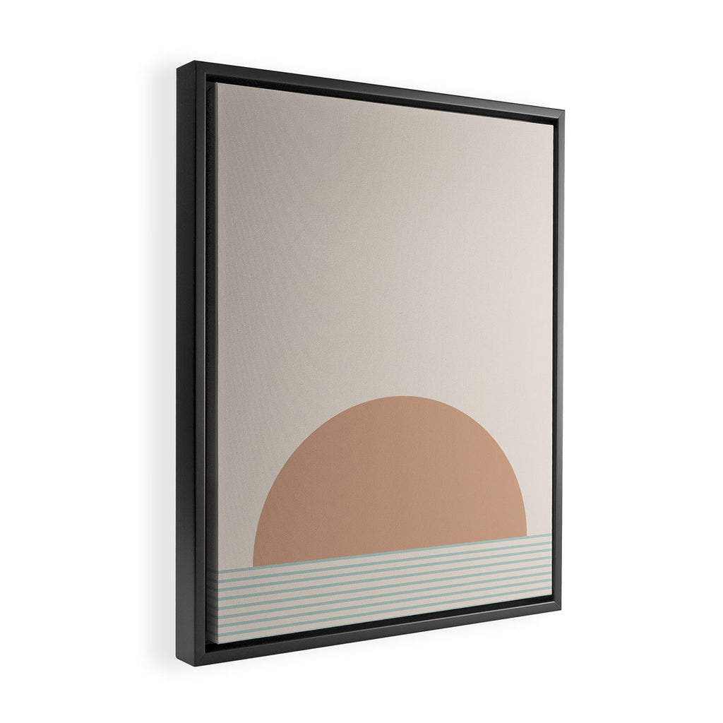 Sunrise / Sunset XIII Framed Canvas Print Gallery Image 2
