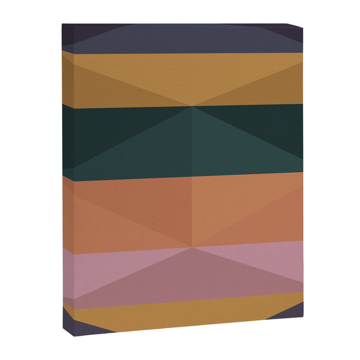 Triangular Pattern II Canvas Print Gallery Image 1
