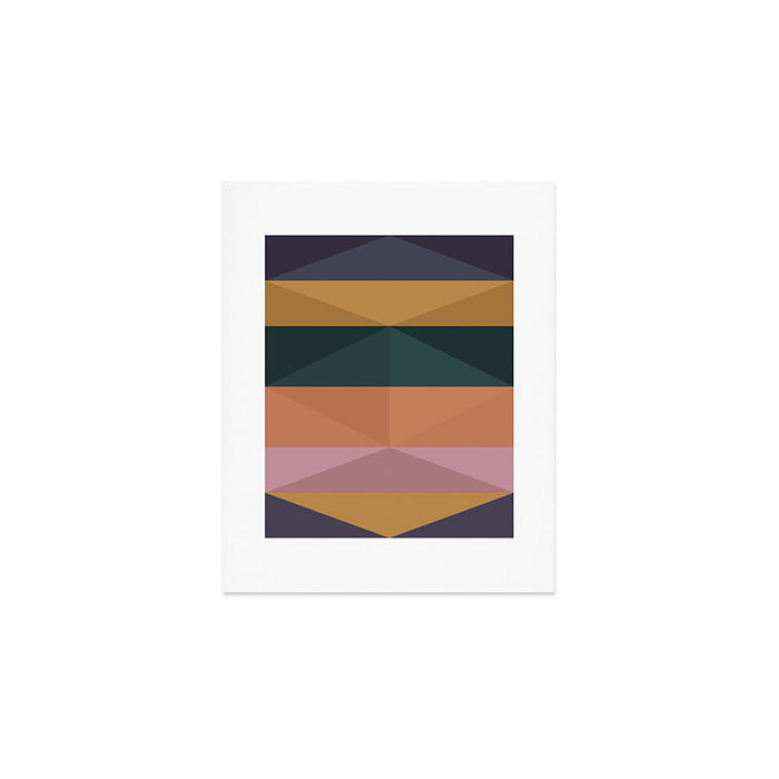 Triangular Pattern II Art Print Gallery Image 1