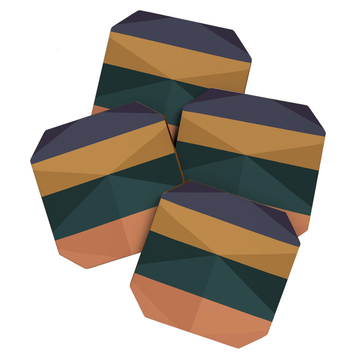 Triangular Pattern II Coaster Gallery Image 1