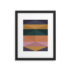 Triangular Pattern II Framed Art Print Gallery Image 5