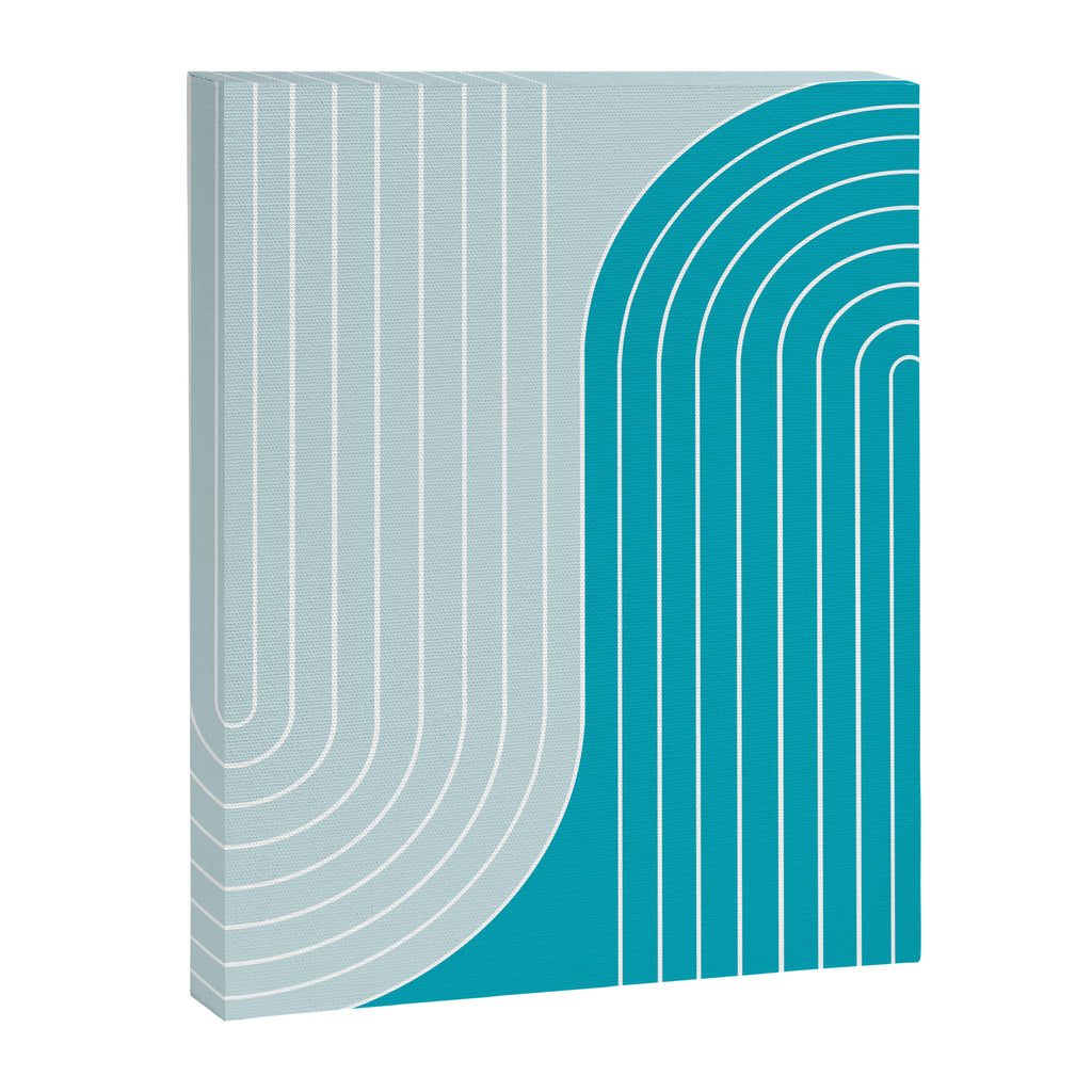 Two Tone Line Curvature IV Canvas Print Gallery Image 6