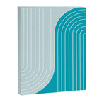Two Tone Line Curvature IV Canvas Print Gallery Image 6