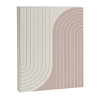 Two Tone Line Curvature LVII Canvas Print Gallery Image 6