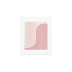 Two Tone Line Curvature XIX Art Print Gallery Image 1