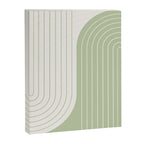 Two Tone Line Curvature XVI Canvas Print Gallery Image 6
