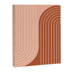 Two Tone Line Curvature XXIX Canvas Print Gallery Image 6