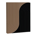 Two Tone Line Curvature XXXVI Canvas Print Gallery Image 6