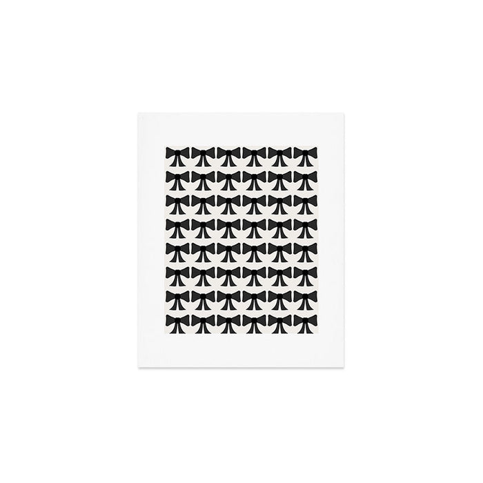 Vintage Bows I Black and White Art Print Gallery Image 1