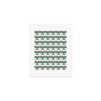 Vintage Bows IV Green Art Print Gallery Image 1