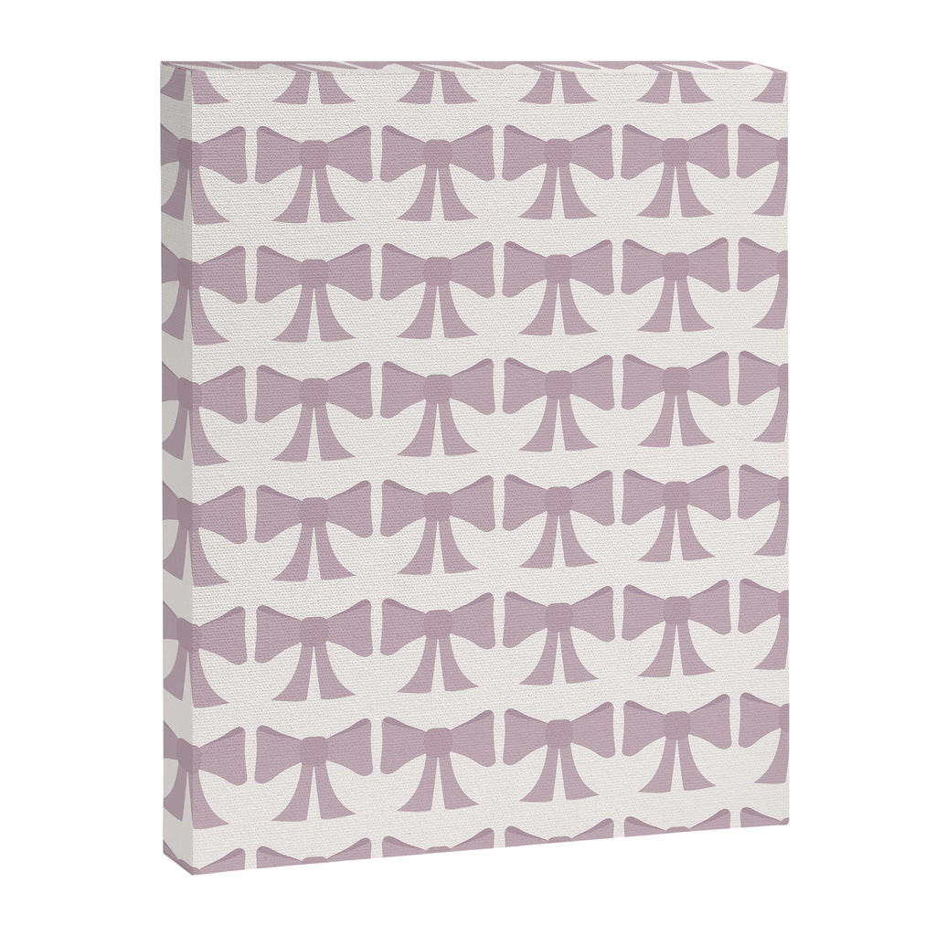 Vintage Bows IX Lavender Purple Canvas Print Gallery Image 8