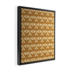 Vintage Bows XIII Orange Framed Canvas Print Gallery Image 2