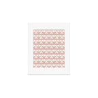 Vintage Bows XV Pink Art Print Gallery Image 1