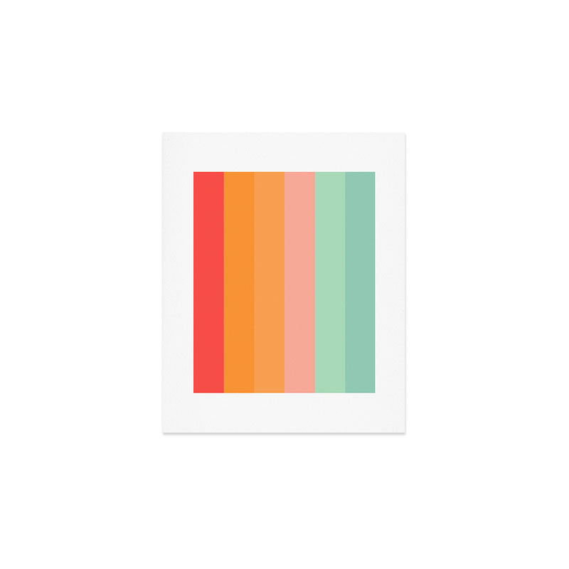 Vintage Rainbow Art Print Gallery Image 1