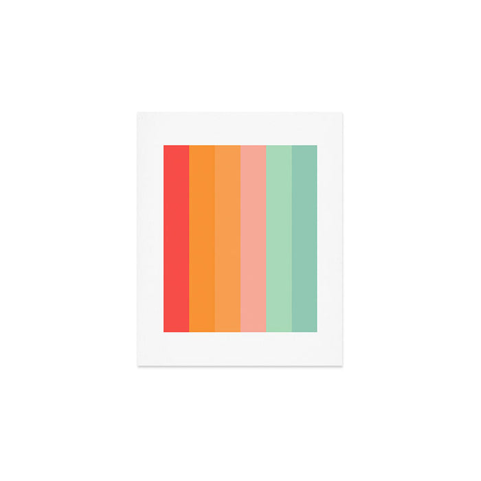 Vintage Rainbow Art Print Gallery Image 1