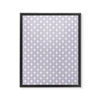 Vintage Stars II Lilac Framed Canvas Print Gallery Image 8