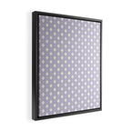 Vintage Stars II Lilac Framed Canvas Print Gallery Image 2