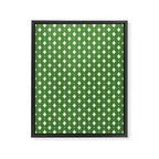 Vintage Stars XIX Kelly Green Framed Canvas Print Gallery Image 8