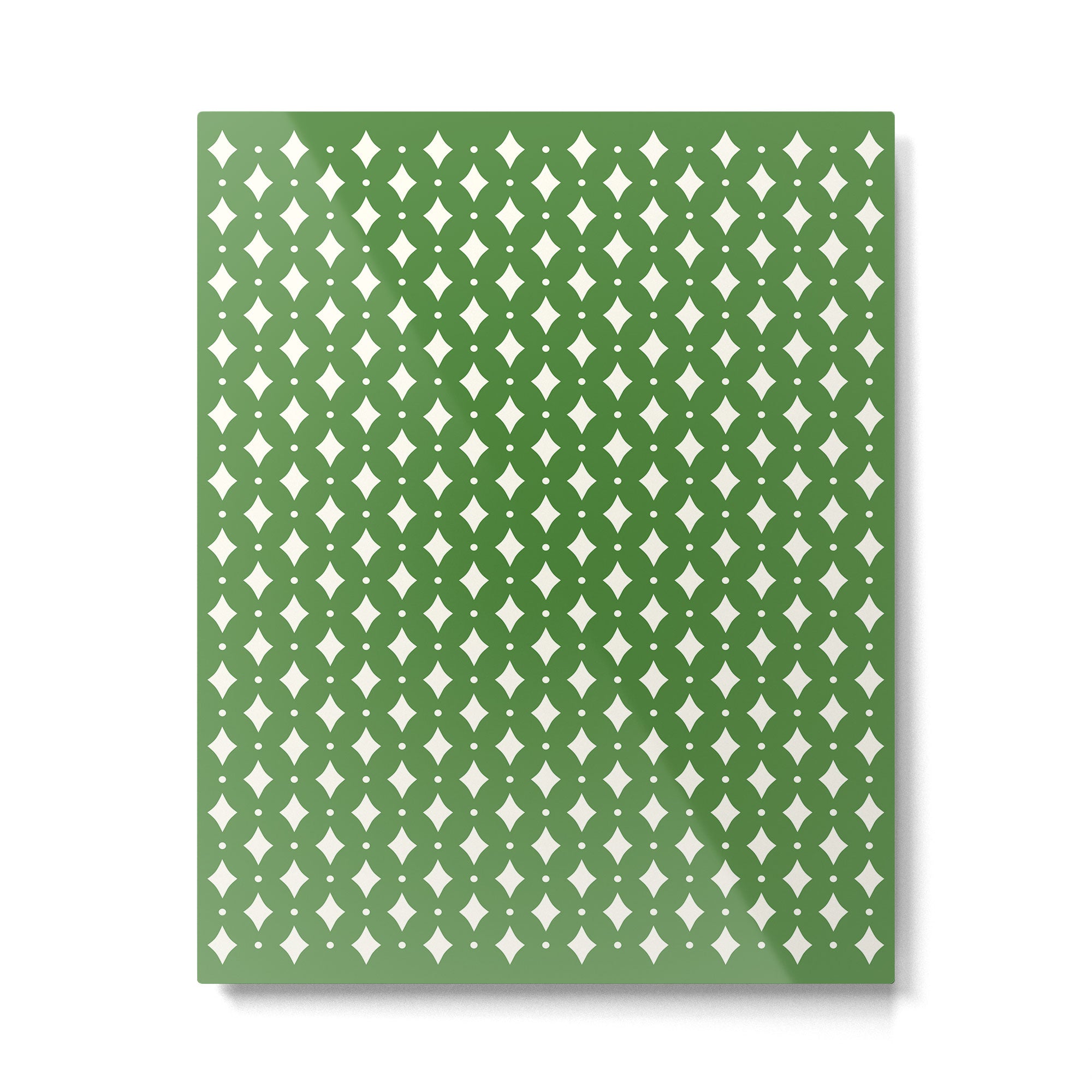 Vintage Stars XIX Kelly Green Metal Print Gallery Image 6