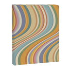Wavy Stripes VI - Vintage Pastel Canvas Print Gallery Image 6
