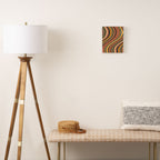 Wavy Stripes X - Vintage Neutral Canvas Print Gallery Image 2