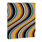 Wavy Stripes XIII - Bold Retro Canvas Print Gallery Image 6