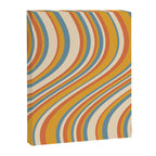 Wavy Stripes XX - Retro Summer Canvas Print Gallery Image 6